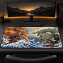Madara Vs Hashirama The Great Wave Japan Desk Mat