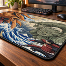 Madara Vs Hashirama The Great Wave Japan Desk Mat
