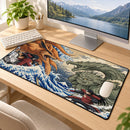 Madara Vs Hashirama The Great Wave Japan Desk Mat
