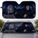 Mahito x Kenjaku Jujutsu Kaisen Car Auto Sunshades
