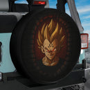 Majin Vegeta Goku Break Wall Jeep Car Spare Tire Cover