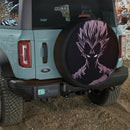 Majin Vegeta Grunge Car Spare Tire Cover