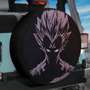Majin Vegeta Grunge Car Spare Tire Cover
