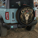 Make America Native Again Car Spare Tire Cover