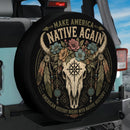 Make America Native Again Car Spare Tire Cover