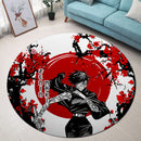 Maki Jujutsu Kaisen Japan Style Round Rug