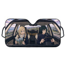 Maki Zenin X Momo Nishimiya Jujutsu Kaisen Car Auto Sunshades