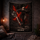 Maki Zenin Jujutsu Kaisen Woven Throw Blanket
