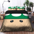 Mario Mushroom Green Bedding Set