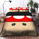 Mario Mushroom Red Bedding Set
