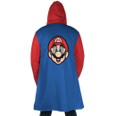 Mario SMB Hooded Fleece Cloak Coat