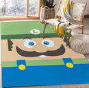 Mario Luigi Rectangular Area Rug