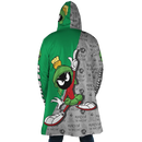 Marvin The Martian WB 2 Hooded Fleece Cloak Coat