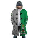 Marvin The Martian WB 2 Hooded Fleece Cloak Coat