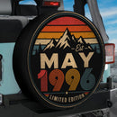 Retro May 1996 Jeep Car Spare Tire Cover
