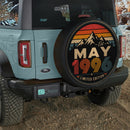 Retro May 1996 Jeep Car Spare Tire Cover