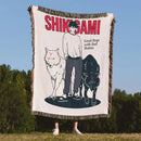 Megumi Fushiguro Wolf Jujutsu Kaisen Woven Throw Blanket