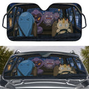 Meowth Wobbuffet Arbok Weezing Pokemo Car Auto Sunshades