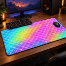 Mermaid Scales Pattern Desk Mat