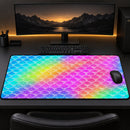 Mermaid Scales Pattern Desk Mat
