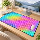 Mermaid Scales Pattern Desk Mat