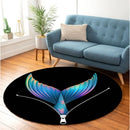 Mermaid Zipper Round Rug