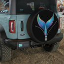 Beautiful Mermaid Tail Unzipped Jeep Car Spare Tire Cover