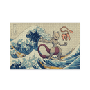 Mew Two Mew Pokemon The Great Wave Jigsaw Puzzle