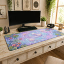 Mew Floating Watercolor Desk Mat