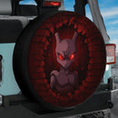 Mewtwo Pokemon Break Wall Jeep Car Spare Tire Cover