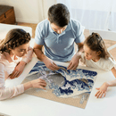 Mewtwo Vs Mew Pokemon The Great Wave Jigsaw Puzzle