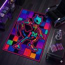 Mewtwo Colorfull Rectangular Area Rug