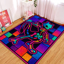 Mewtwo Colorfull Rectangular Area Rug