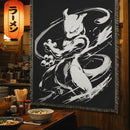 Mewtwo Pokemon Woven Throw Blanket