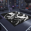 Mewtwo Pokemon Rectangular Area Rug