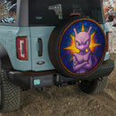 Mewtwo 1 Pokemon Stained Glass Jeep Car Spare Tire Cover