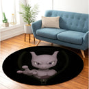 Mewtwo Pokemon Zipper Round Rug