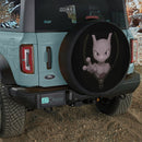 Mewtwo Pokemon Zipper Jeep Car Spare Tire Cover