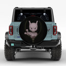 Mewtwo Pokemon Zipper Jeep Car Spare Tire Cover