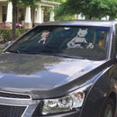 Mewtwo x Mew Pokemon Car Auto Sunshades