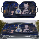 Mewtwo x Mew x Lugia Pokemon Car Auto Sunshades