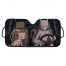 Mew x Mewtwo Pokemon Car Auto Sunshades