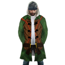 Michaelangelo Teenage Mutant Ninja Turtles Hooded Fleece Cloak Coat