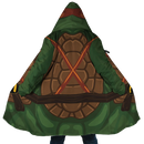 Michaelangelo Teenage Mutant Ninja Turtles Hooded Fleece Cloak Coat
