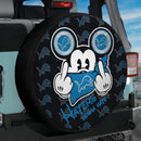 Mice Lion Detroit Haters Jeep Car Spare Tire Cover