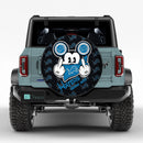 Mice Lion Detroit Haters Jeep Car Spare Tire Cover