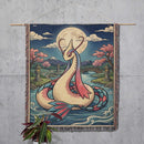 Milotic Pokemon Japan Style Woven Throw Blanket