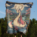 Milotic Pokemon Japan Style Woven Throw Blanket