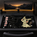 Mimikyu Pokemon Dark Desk Mat