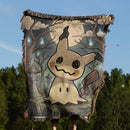 Mimikyu Pokemon Japan Style Woven Throw Blanket
